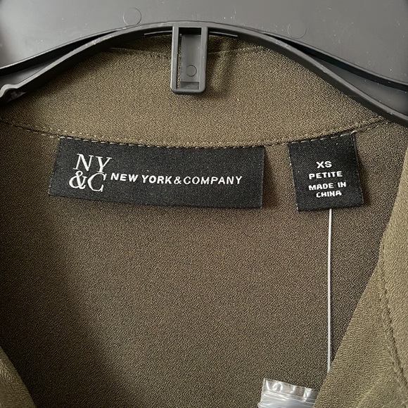 New York & Co. dark green dress - Picture 2 of 5